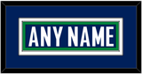 Vancouver Nameplate - Home Blue - Double Mat 3