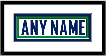 Vancouver Nameplate - Road White - Signature Tier 1