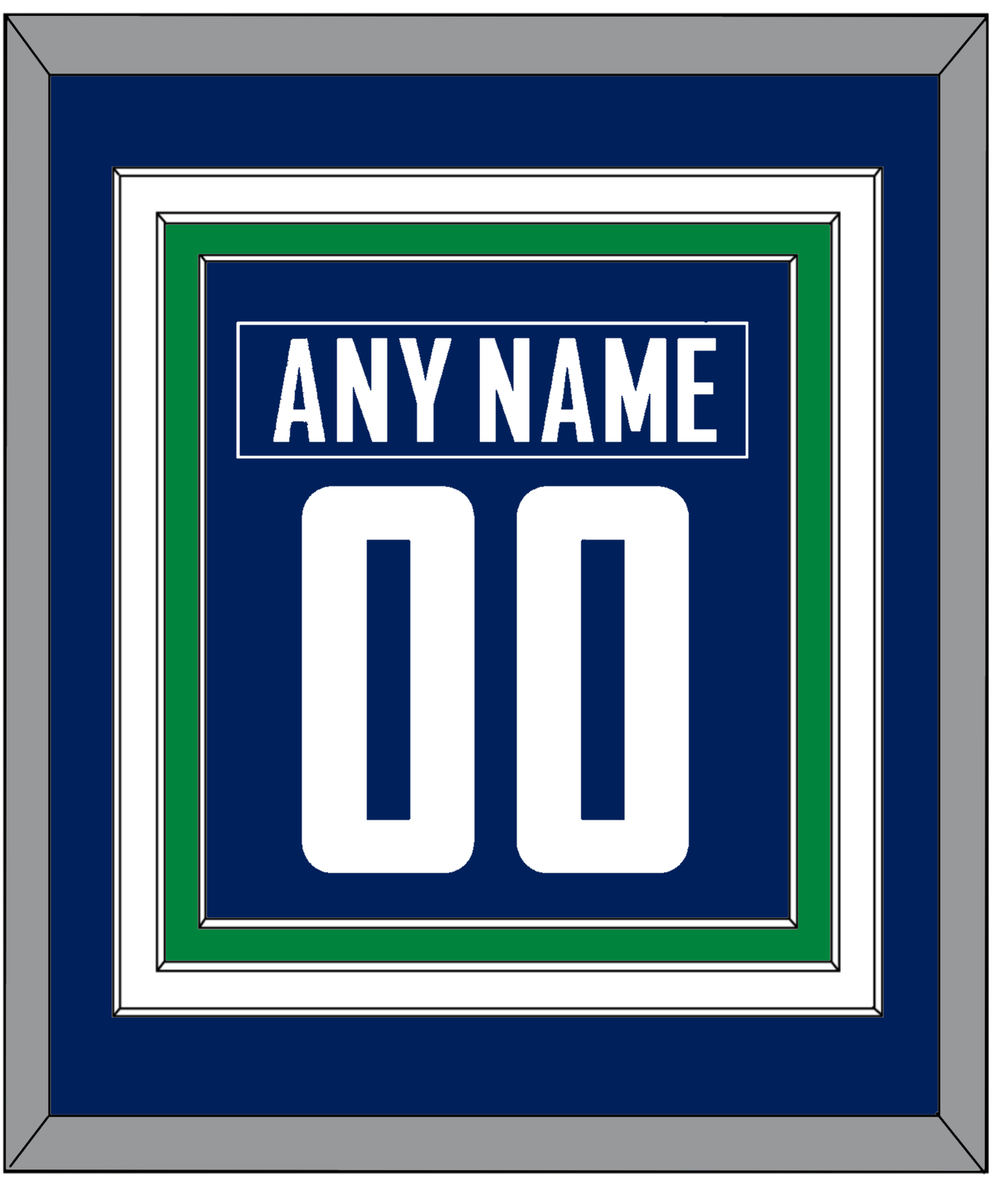 Vancouver Nameplate & Number (Back) Combined - Home Blue - Premier Tier 3