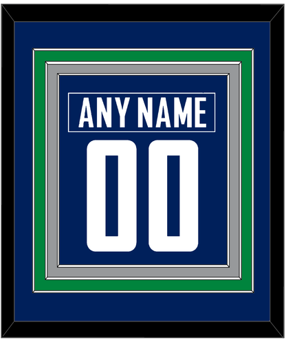 Vancouver Nameplate & Number (Back) Combined - Home Blue - Premier Tier 4