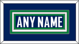 Vancouver Nameplate - Home Blue - Triple Mat 2