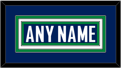 Vancouver Nameplate - Home Blue - Premier Tier 2