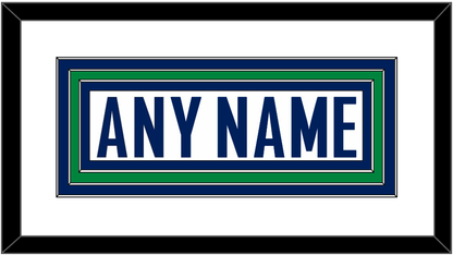 Vancouver Nameplate - Road White - Premier Tier 1