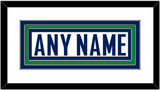 Vancouver Nameplate - Road White - Triple Mat 1