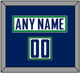 Vancouver Nameplate & Number (Shoulder) - Road White - Double Mat 2