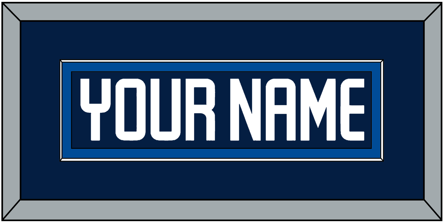 Winnipeg Nameplate - Home Navy - Essential Tier 2
