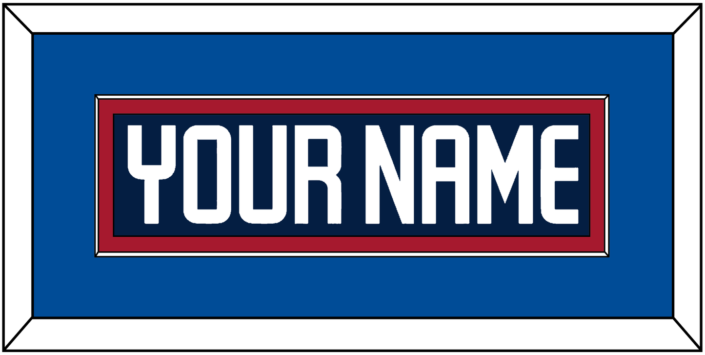 Winnipeg Nameplate - Home Navy - Essential Tier 3