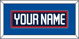 Winnipeg Nameplate - Home Navy - Single Mat 3