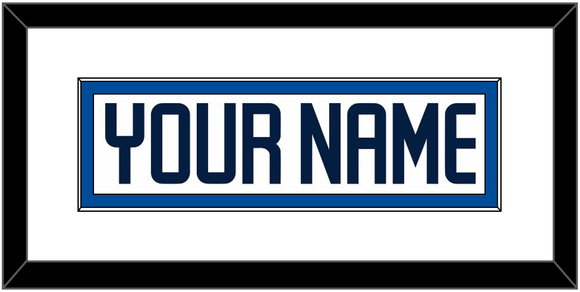 Winnipeg Nameplate - Road White - Single Mat 1