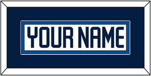 Winnipeg Nameplate - Road White - Single Mat 2