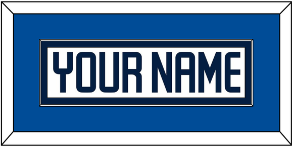 Winnipeg Nameplate - Road White - Single Mat 3