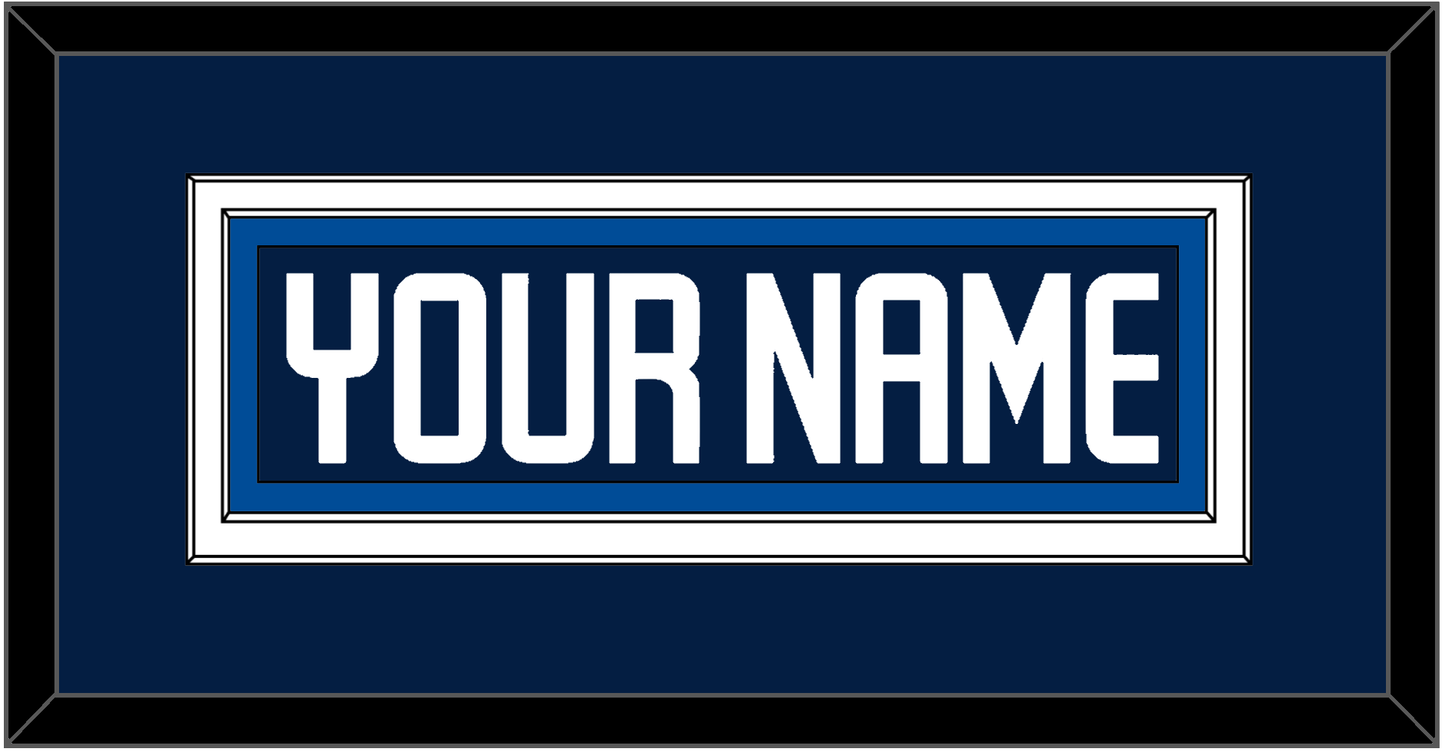 Winnipeg Nameplate - Home Navy - Signature Tier 2