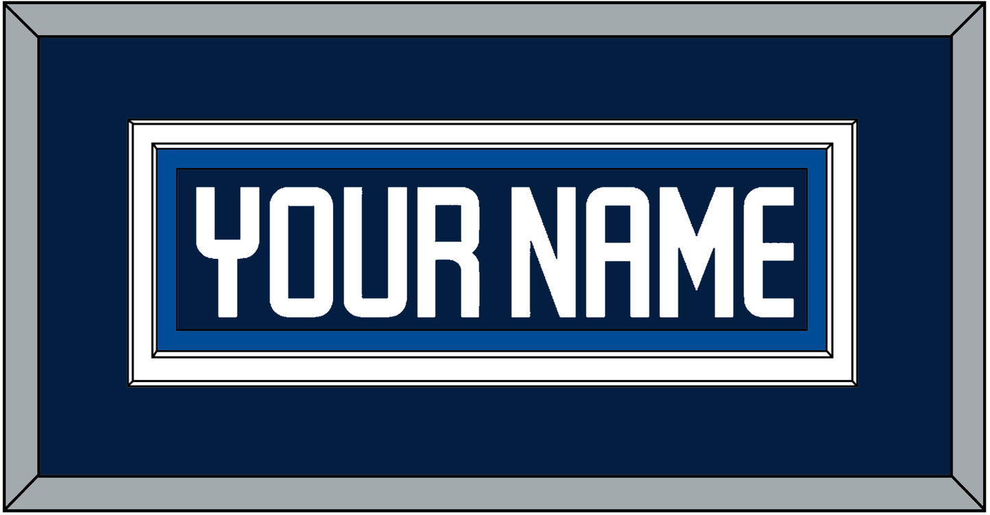 Winnipeg Nameplate - Home Navy - Signature Tier 2