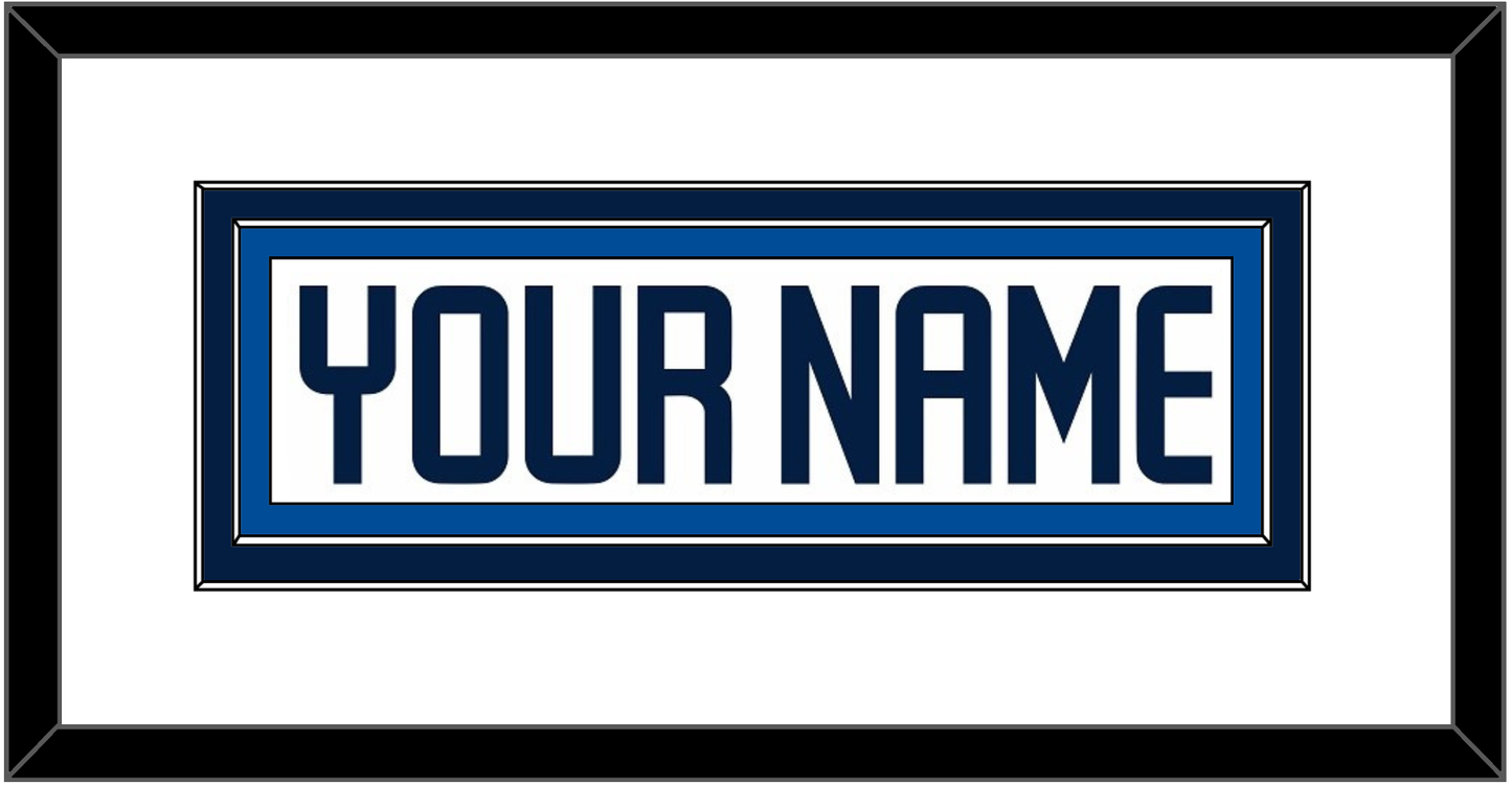 Winnipeg Nameplate - Road White - Signature Tier 1