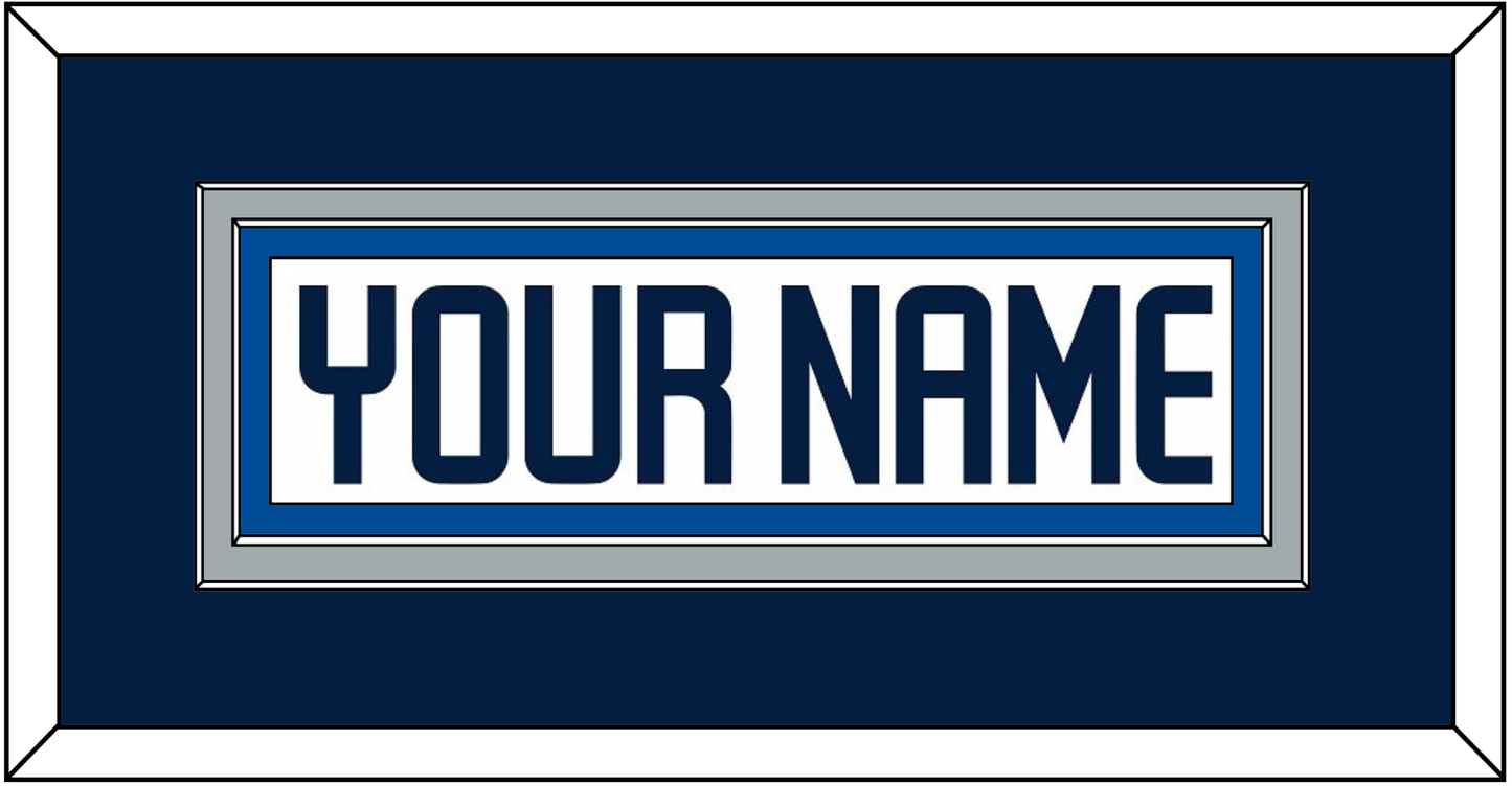 Winnipeg Nameplate - Road White - Signature Tier 2