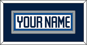 Winnipeg Nameplate - Road White - Double Mat 2