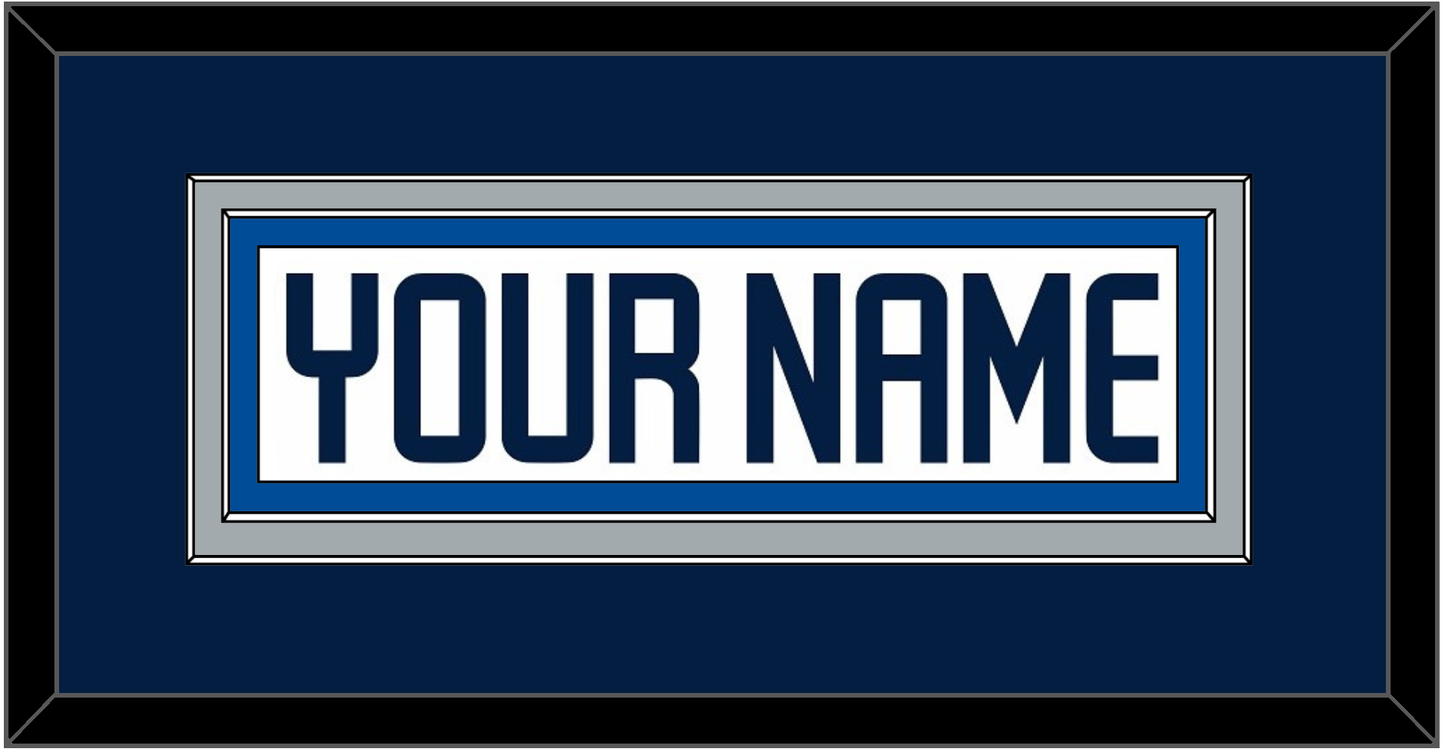 Winnipeg Nameplate - Road White - Signature Tier 2