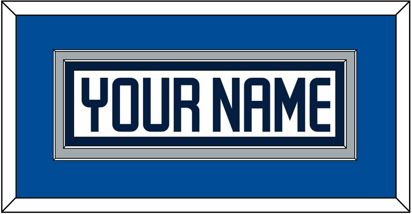 Winnipeg Nameplate - Road White - Signature Tier 3