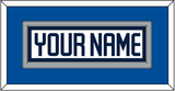 Winnipeg Nameplate - Road White - Double Mat 3