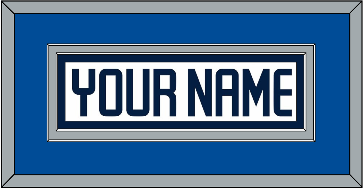 Winnipeg Nameplate - Road White - Signature Tier 3
