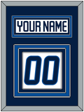 Winnipeg Nameplate & Number (Back) - Road White - Triple Mat 2