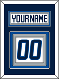 Winnipeg Nameplate & Number (Back) - Road White - Triple Mat 3