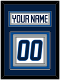 Winnipeg Nameplate & Number (Back) - Road White - Triple Mat 3