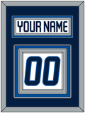 Winnipeg Nameplate & Number (Back) - Road White - Triple Mat 3