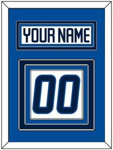 Winnipeg Nameplate & Number (Back) - Road White - Triple Mat 4