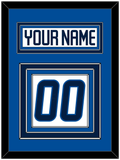 Winnipeg Nameplate & Number (Back) - Road White - Triple Mat 4