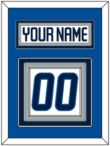 Winnipeg Nameplate & Number (Back) - Road White - Triple Mat 5