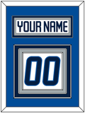 Winnipeg Nameplate & Number (Back) - Road White - Triple Mat 5