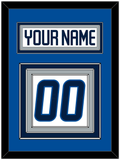 Winnipeg Nameplate & Number (Back) - Road White - Triple Mat 5