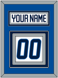 Winnipeg Nameplate & Number (Back) - Road White - Triple Mat 5