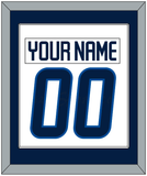 Winnipeg Nameplate & Number (Back) Combined - Road White - Single Mat 1