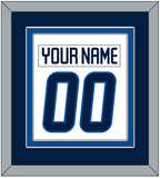 Winnipeg Nameplate & Number (Back) Combined - Road White - Double Mat 2