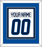 Winnipeg Nameplate & Number (Back) Combined - Road White - Double Mat 3