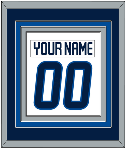 Winnipeg Nameplate & Number (Back) Combined - Road White - Premier Tier 3