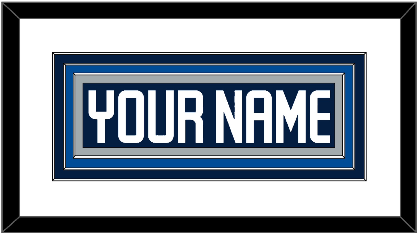Winnipeg Nameplate - Home Navy - Premier Tier 1