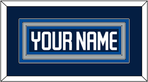 Winnipeg Nameplate - Home Navy - Triple Mat 2