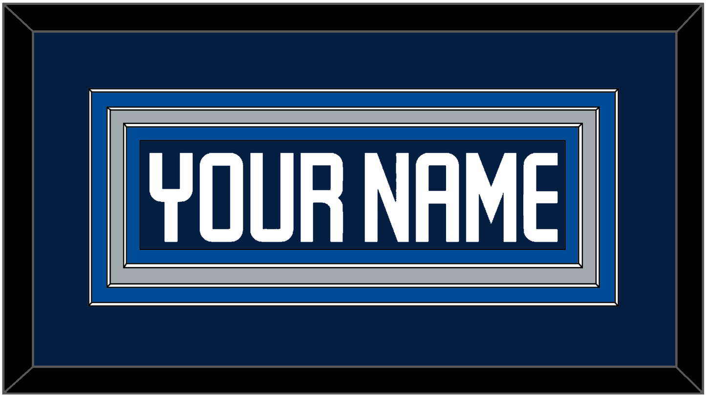 Winnipeg Nameplate - Home Navy - Premier Tier 2