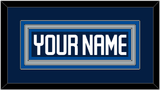 Winnipeg Nameplate - Home Navy - Triple Mat 2