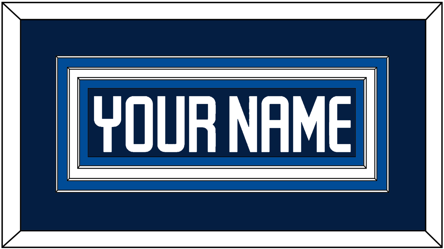 Winnipeg Nameplate - Home Navy - Premier Tier 3
