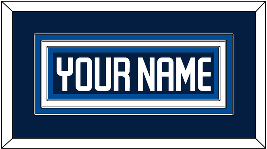 Winnipeg Nameplate - Home Navy - Premier Tier 3