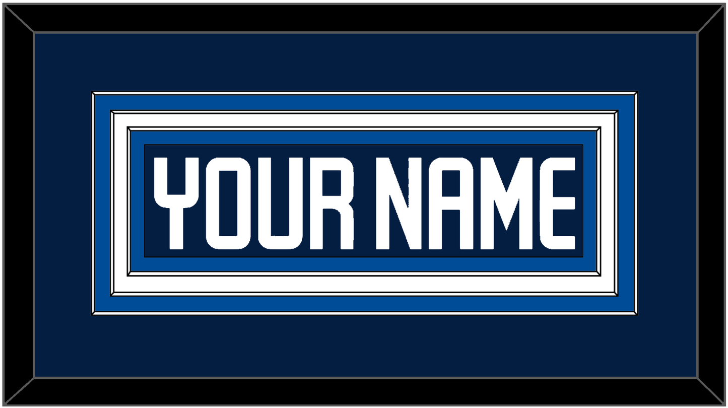 Winnipeg Nameplate - Home Navy - Premier Tier 3