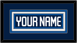 Winnipeg Nameplate - Home Navy - Triple Mat 3