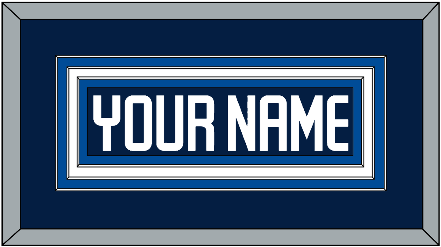 Winnipeg Nameplate - Home Navy - Premier Tier 3