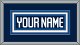 Winnipeg Nameplate - Home Navy - Triple Mat 3