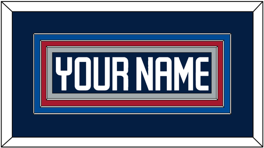 Winnipeg Nameplate - Home Navy - Premier Tier 4