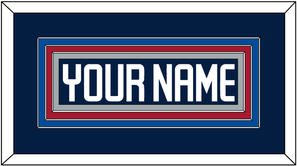 Winnipeg Nameplate - Home Navy - Triple Mat 4